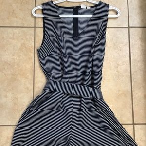Striped Gap Romper with Pockets